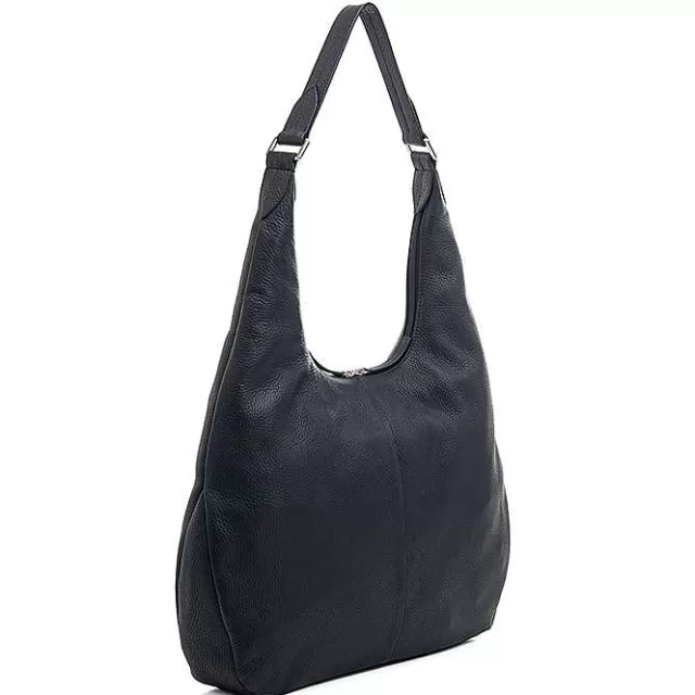 New Mywalit Bergamo Large Shoulder Bag Black