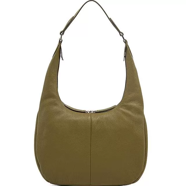 Sale Mywalit Bergamo Medium Shoulder Bag Olive