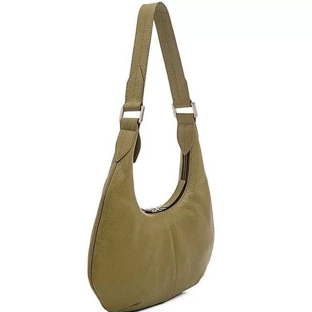 Discount Mywalit Bergamo Small Shoulder Bag Olive