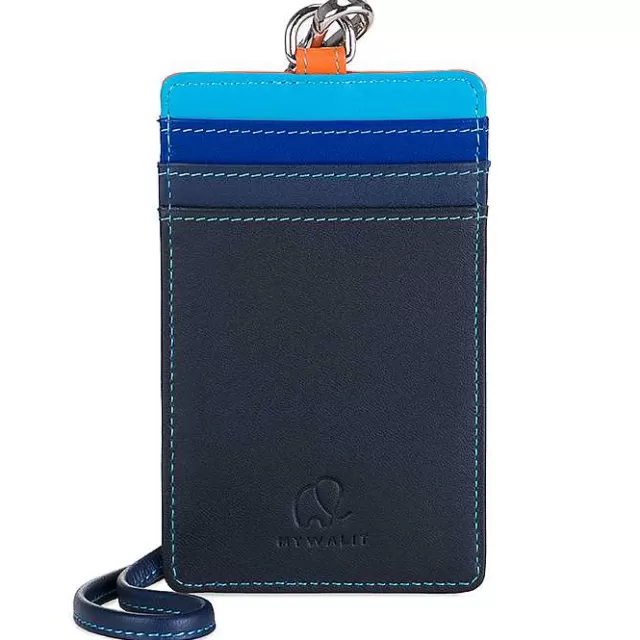 Discount Mywalit Cc Holder With Lanyard Black Pace