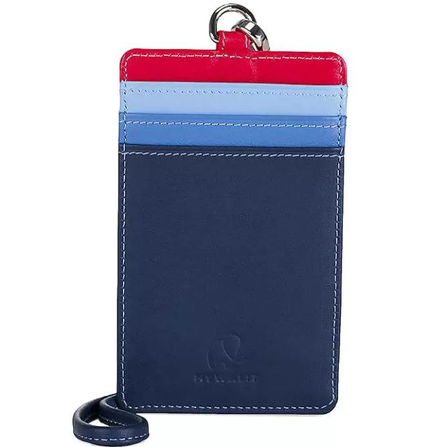 Cheap Mywalit Cc Holder With Lanyard Royal