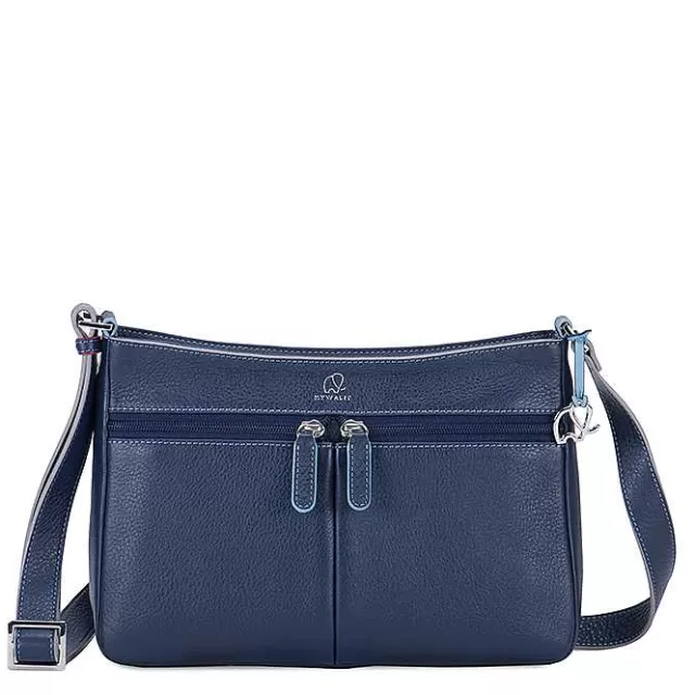 Online Mywalit Cortona Zip Top Crossbody Royal