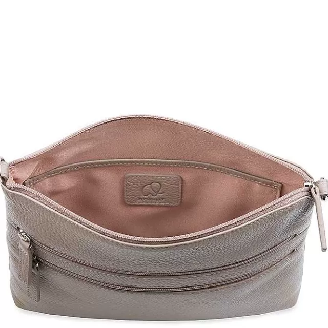 Fashion Mywalit Cremona Slim Cross Body Stone