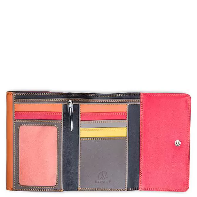 Hot Mywalit Double Flap Purse/Wallet Fumo