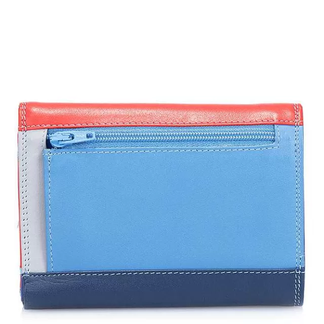 Shop Mywalit Double Flap Purse/Wallet Royal