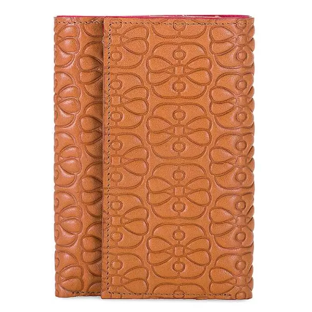 Sale Mywalit Elefante Tri-Fold Wallet Tan