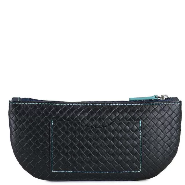 Fashion Mywalit Embossed Glasses Case Black Pace