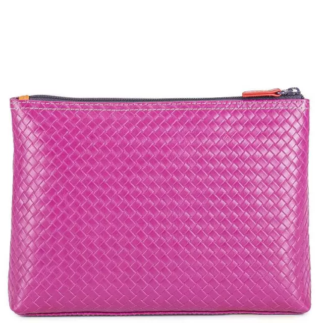 Discount Mywalit Embossed Large Make-Up Case Sangria Multi