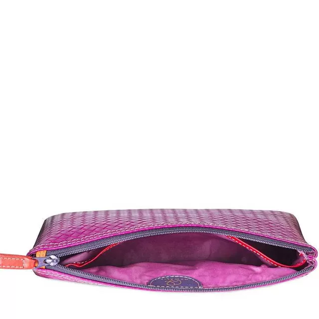 Discount Mywalit Embossed Large Make-Up Case Sangria Multi