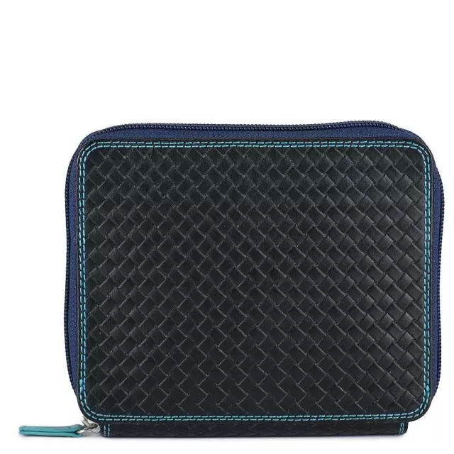 Online Mywalit Embossed Medium Pouch Black Pace