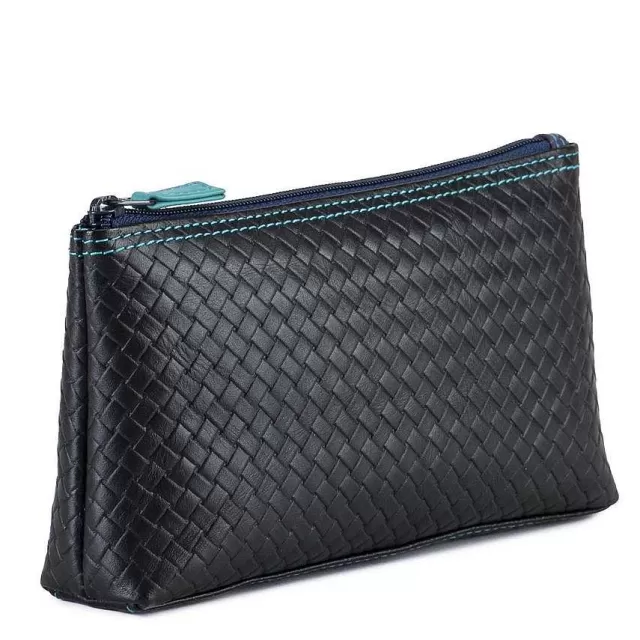 Discount Mywalit Embossed Small Make-Up Case Black Pace