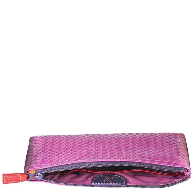 Clearance Mywalit Embossed Small Make-Up Case Sangria Multi