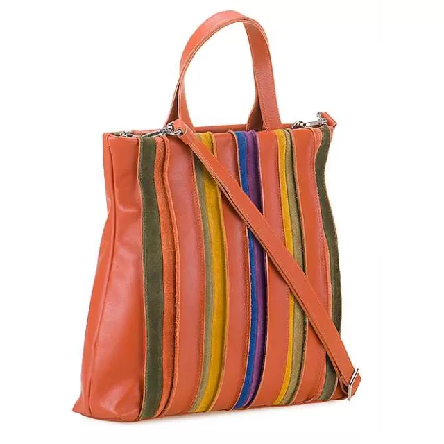 Cheap Mywalit Laguna Large Leather And Suede Shopper Lucca