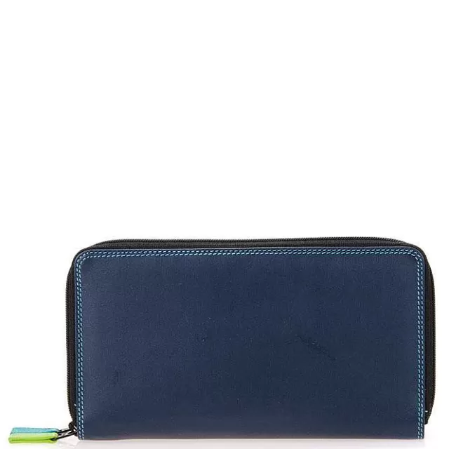 Fashion Mywalit Large Double Zip Wallet Black Pace