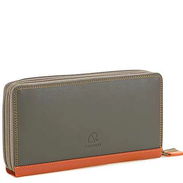 Outlet Mywalit Large Double Zip Wallet Lucca