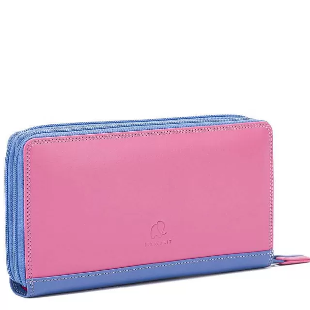 Hot Mywalit Large Double Zip Wallet Viola