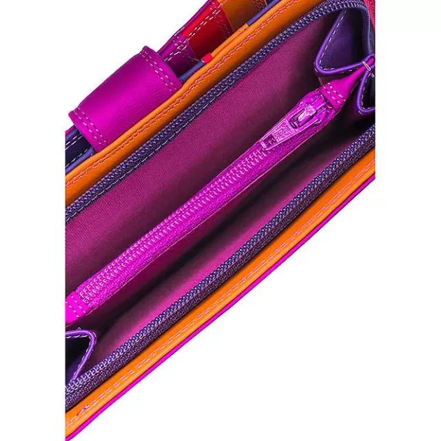 New Mywalit Large Snap Wallet Sangria Multi