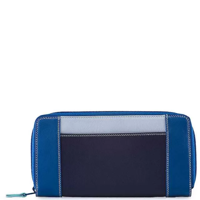 Cheap Mywalit Large Zip Wallet Denim