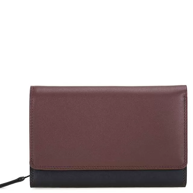 Discount Mywalit Medium Flap Interior Zip Purse Cacao