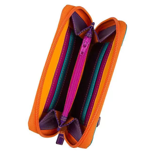 Discount Mywalit Medium Leather Zip Around Wallet Copacabana