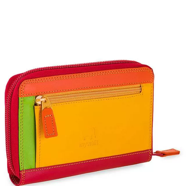 Hot Mywalit Medium Leather Zip Around Wallet Jamaica