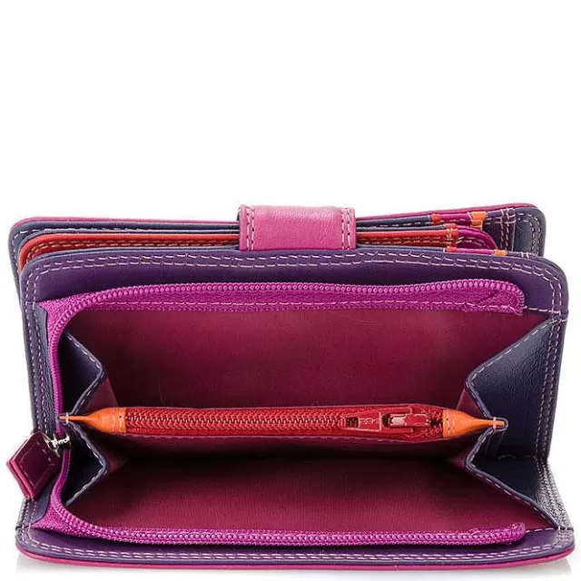 Discount Mywalit Medium Snap Wallet Sangria Multi