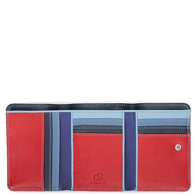 Clearance Mywalit Medium Tri-Fold Wallet Royal