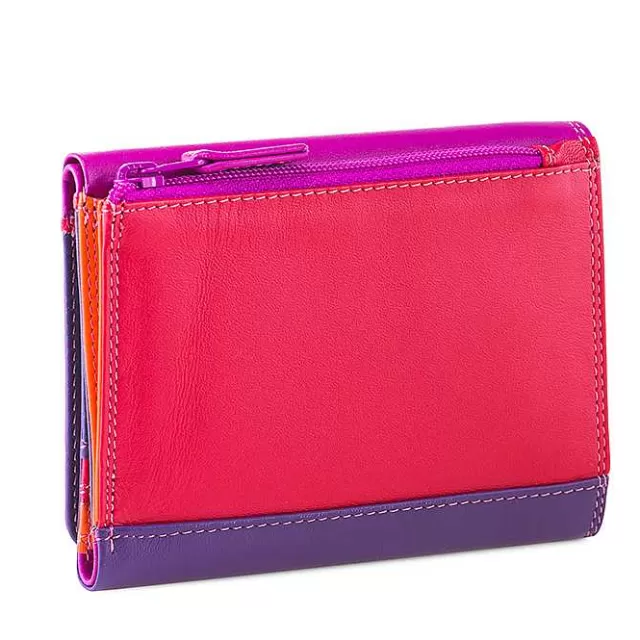 Shop Mywalit Medium Tri-Fold Wallet Sangria Multi