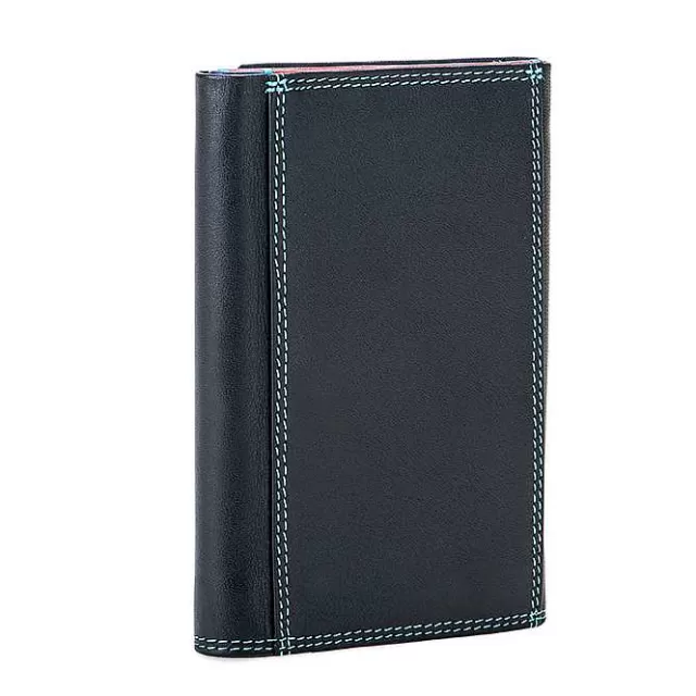 Fashion Mywalit Men'S Tri-Fold Wallet With Zip Nappa Black Pace
