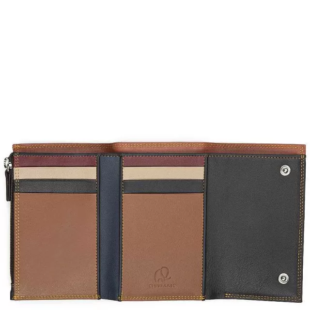 Flash Sale Mywalit Men'S Tri-Fold Wallet With Zip Nappa Bosco