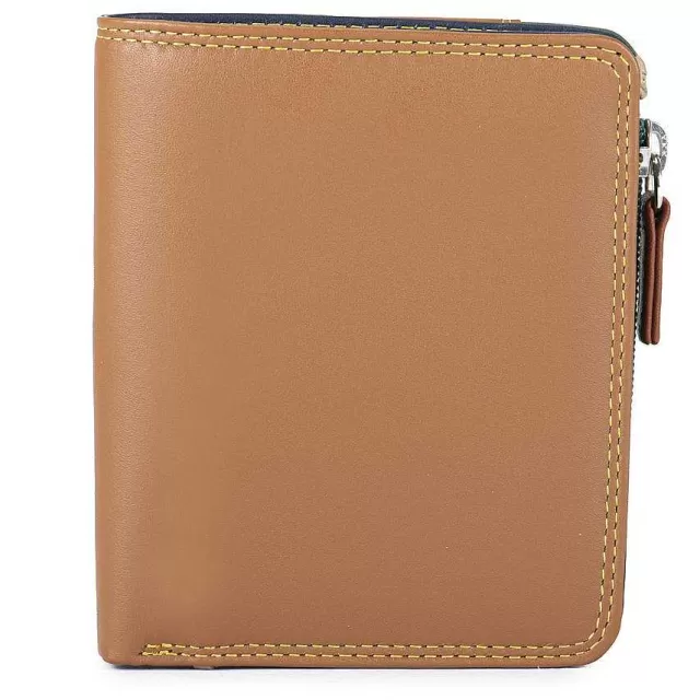 Sale Mywalit Mini Bifold Zip Wallet Bosco