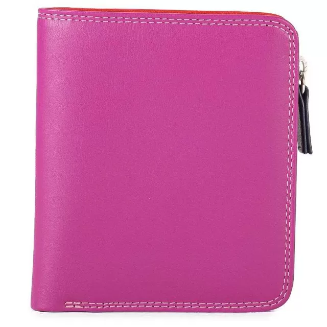 Online Mywalit Mini Bifold Zip Wallet Sangria Multi