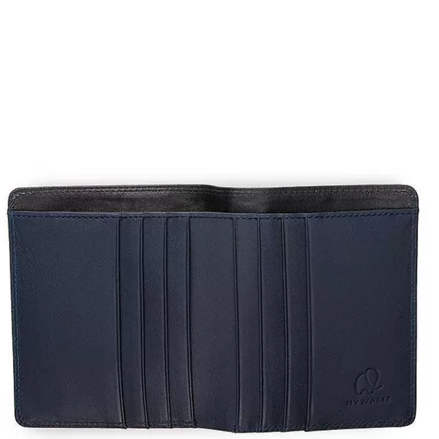 Cheap Mywalit Rfid Classic Men'S Wallet Black-Blue