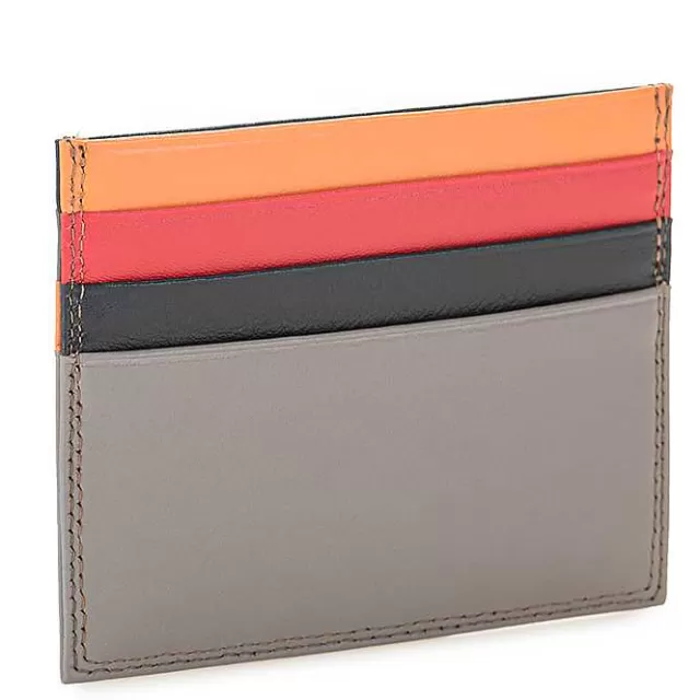 New Mywalit Rfid Double Sided Cc Holder Nappa Fumo