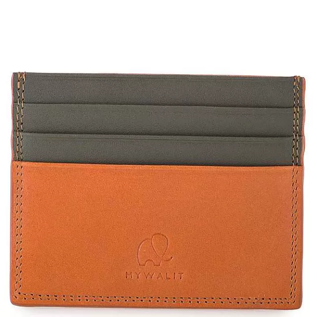 Best Mywalit Rfid Double Sided Cc Holder Tan-Olive