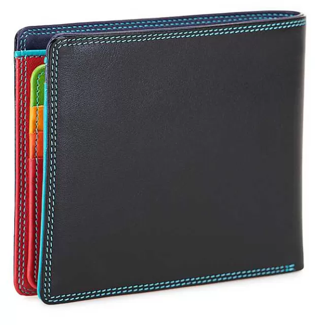 Fashion Mywalit Rfid Large Men'S Wallet With Britelite Nappa Black Pace