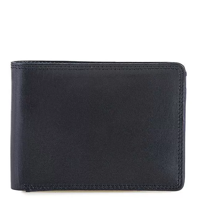 Best Sale Mywalit Rfid Men'S Jeans Wallet Black-Blue