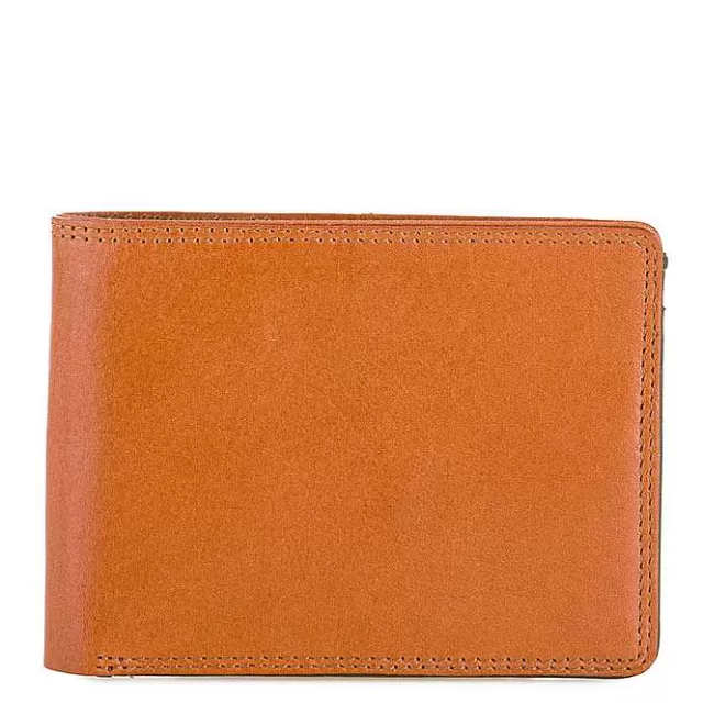 Fashion Mywalit Rfid Men'S Jeans Wallet Tan-Olive