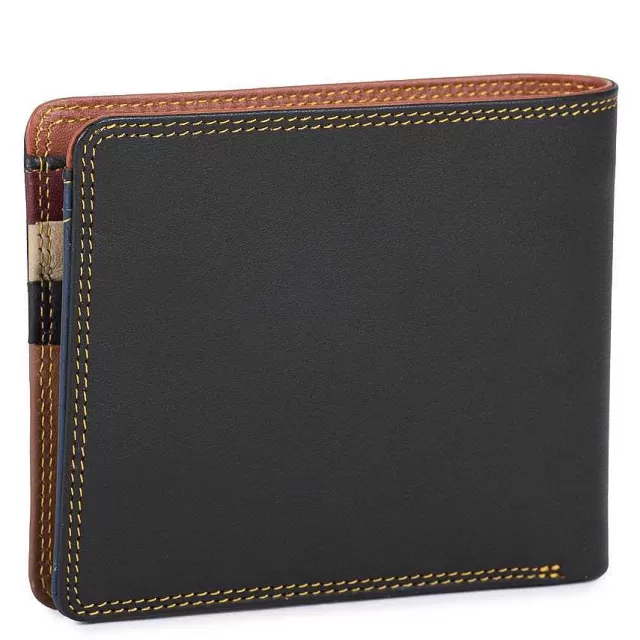 Shop Mywalit Rfid Standard Men'S Wallet With Coin Pocket Nappa Bosco