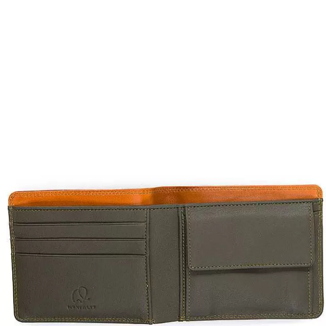 Sale Mywalit Rfid Standard Men'S Wallet With Coin Pocket Tan-Olive