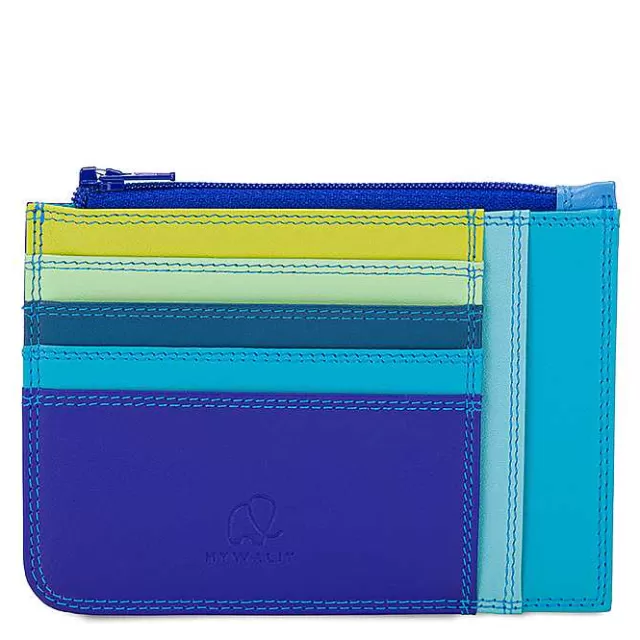 Fashion Mywalit Slim Credit Card Holder With Coin Purse Seascape
