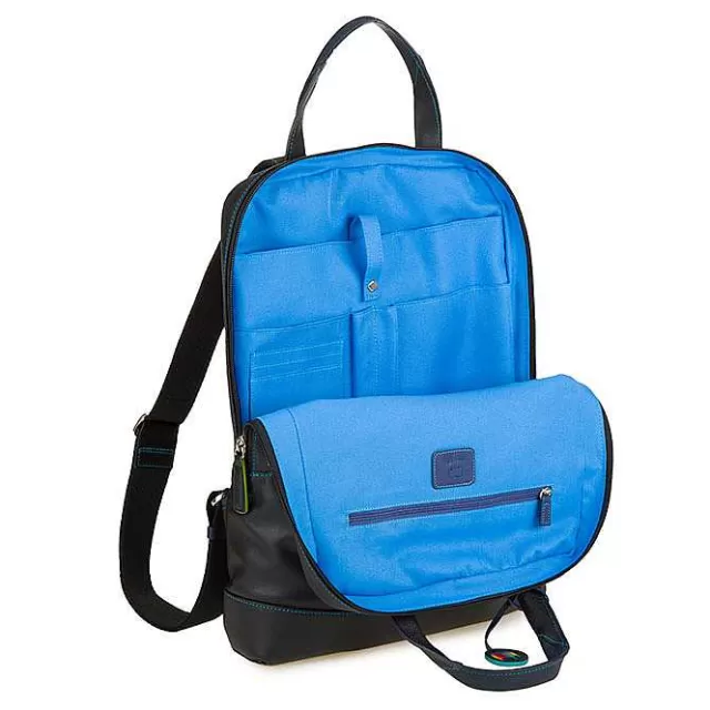 Hot Mywalit Slim Leather Backpack Black Pace