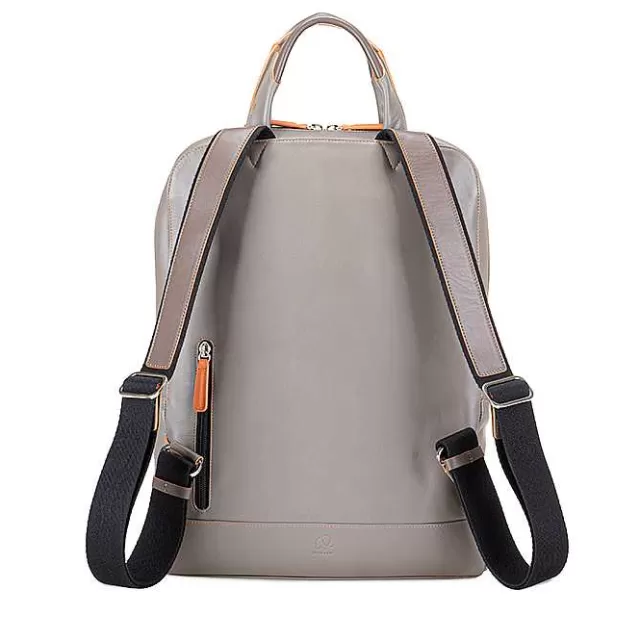 Best Mywalit Slim Leather Backpack Fumo