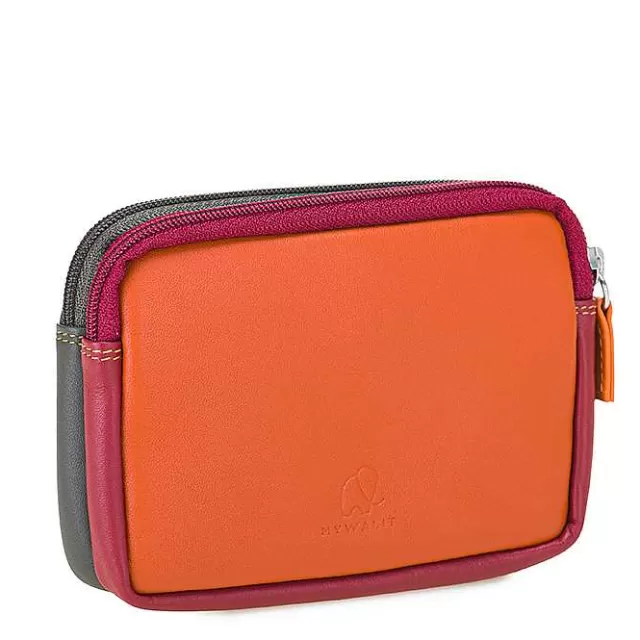 Fashion Mywalit Small Leather Double Zip Purse Lucca