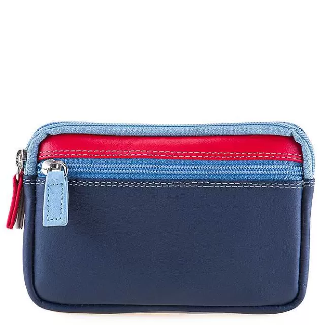 Best Sale Mywalit Small Leather Double Zip Purse Royal
