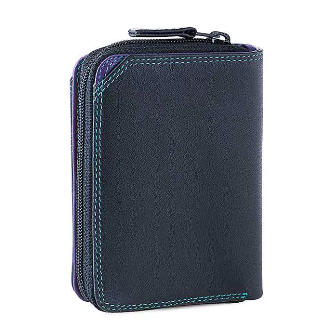 Clearance Mywalit Small Zip Wallet Black Pace