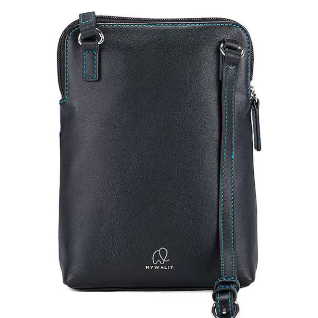 Store Mywalit Travel Tri-Zip Crossbody Black Pace