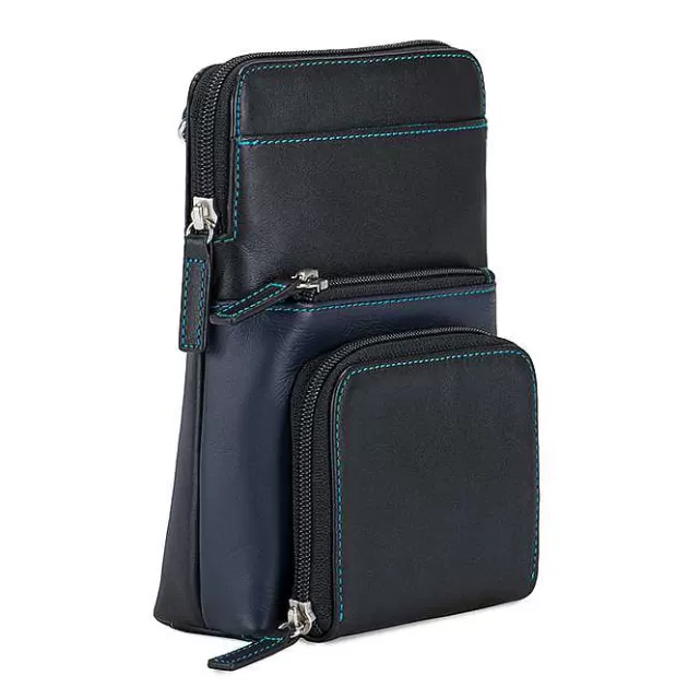 Store Mywalit Travel Tri-Zip Crossbody Black Pace
