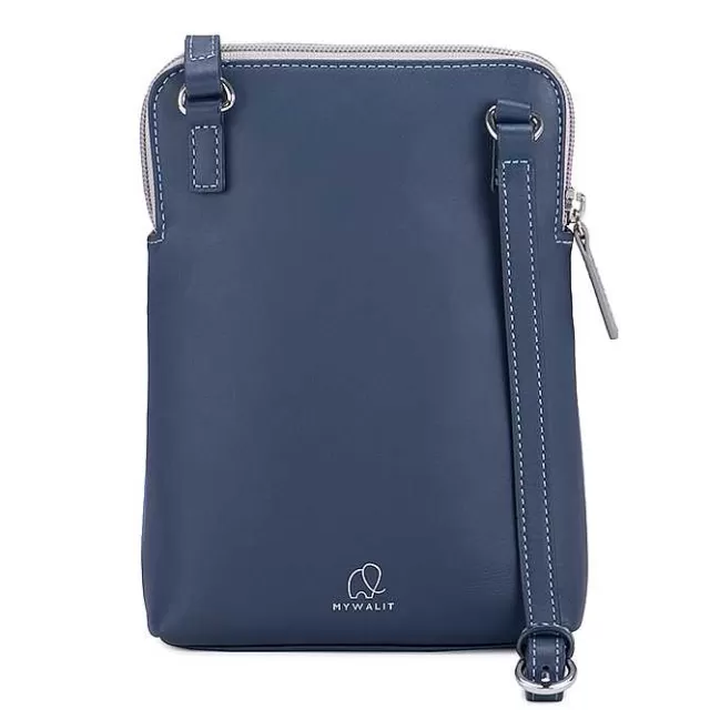 Cheap Mywalit Travel Tri-Zip Crossbody Royal
