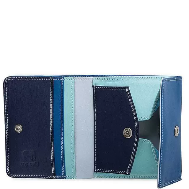 Clearance Mywalit Tray Purse Wallet Denim